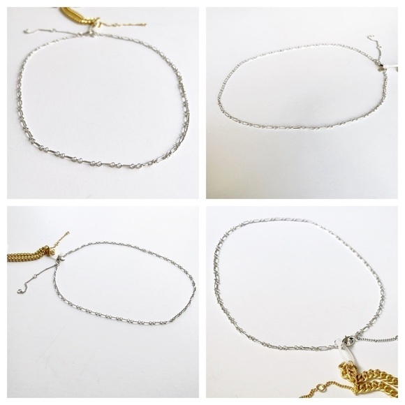 Madewell Mixed Metal Chain Necklace Set - Picture 11 of 13